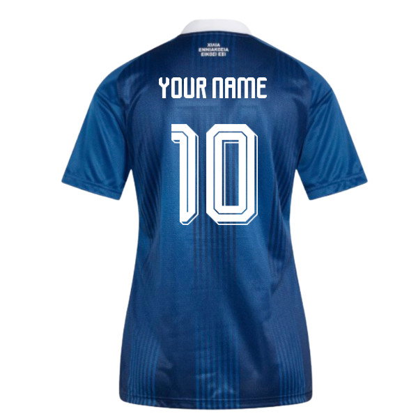 2026-2027 Greece Away Shirt (Womens) (Your Name)-SoccerKits Hub | Buy Soccer Jerseys Online